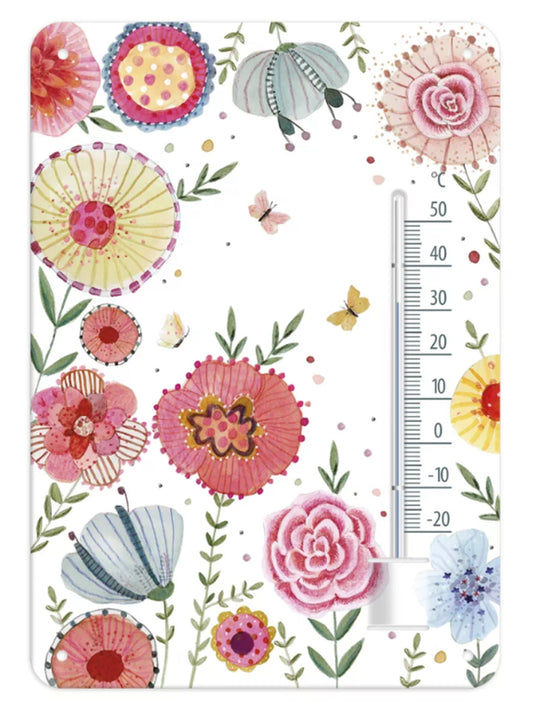 Thermometer - FlowerPower-Silke Leffler