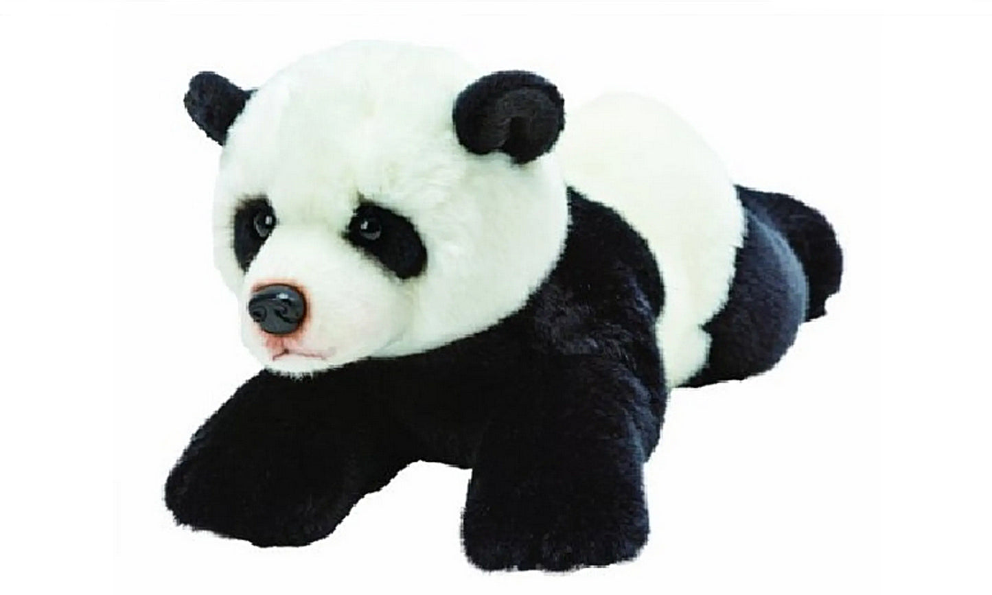 Kuscheltier - Panda liegend