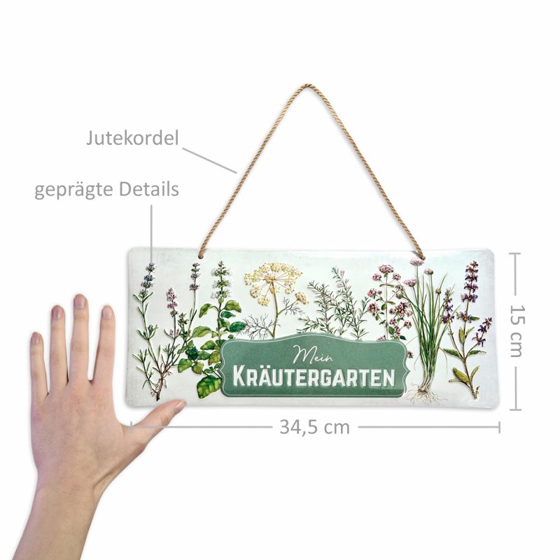 Türschild - Mein Kräutergarten - Daniela Drescher